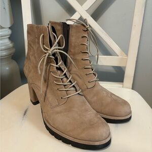 Paul Green Erin Combat Boot in Alpaca